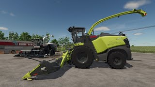 FS25 CLAAS JAGUAR 990-930 Farming Simulator 25 Mods