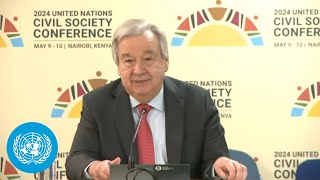Situation in Rafah is 'On a Knife’s Edge': UN Chief | Press Conference | United Nations
