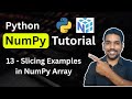 Python NumPy Tutorial 13 - Slicing NumPy Array with Examples