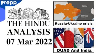 The Hindu newspaper analysis today | 7 March 2022 | daily current affairs UPSC CSE/IAS