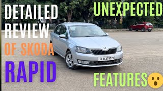 इसकी कदर कर लो😤 - Skoda rapid Detailed Review !! SKODA !! Rapid Diesel !! Detailed Review !!