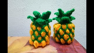 Crochet a cute little pineapple