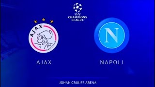 AJAX AMSTERDAM x NAPOLI ( UEFA CHAMPIONS LEAGUE ) LIGA DOS CAMPEÕES DE PÊNALTIS NO FIFA 22
