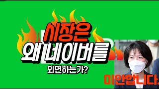 시장은 왜 네이버(NAVER)를 외면하는가?(주가 부진의 숨겨진 비밀)