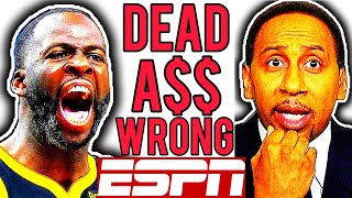 Draymond Green DESTROYS Stephen A. Smith & EXPOSES The NBA ‼️🤬😤🤯 | ESPN | NBA NEWS
