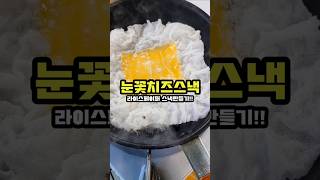 라이스페이퍼 눈꽃치즈 스낵 튀김 만들기 I 바삭바삭 짭쪼릅 고소한 간식, 야식만들기