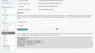 Configuring The Settings For Your Wordpress Blog Part 2