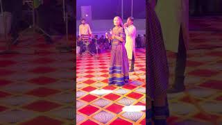 Performing live dandiya with || Geeta Ben Rabari || Samir Ustad Layja | #geetabenrabari #samir_ustad