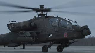 US Army Apache helicopters arrive in Latvia! NATO Response Force activated!