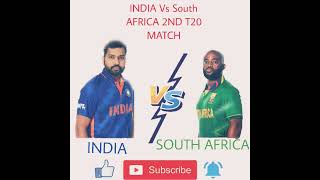 INDIA VS SAUTH AFRICA 2ND T20 MATCH TOMORROW AT 7:00 P.M. || #shorts #viral #cricket #cricketlover