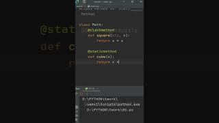 Class Method vs Static Method in Python #coding #code #programming