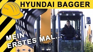 Mein erstes Mal - Hyundai Bagger \u0026 Radlader und 360° Kamera im Test