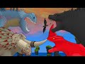Red Death & Bewilderbeast vs Godzilla & Red Bluster  |  FULL BATTLE