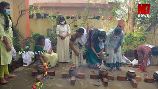 ഇന്ന് തിരുവനന്തപുരത്ത് വീടുകളിൽ ഭക്തർ ആറ്റുകാൽ അമ്മയ്ക്ക് പൊങ്കാല അർപ്പിച്ച ദൃശ്യങ്ങൾ