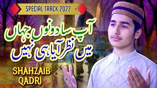 SPECIAL TRACK 2022 - AAP ﷺ SA DONO JAHAN MEIN NAZAR AYA HI NAHI - SHAHZAIB QADRI OFFICIAL