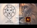 Logo Design Lion mascot - Adobe Illustrator