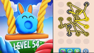 🏅 TWISTED TANGLE 🤪 Level 54 🧩 Gameplay Walkthrough