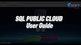 SQL PUBLIC CLOUD USER GUIDE