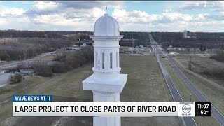 River Road to be shut down during Louisville Water construction