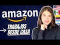 TRABAJOS DESDE CASA en AMAZON 🔎  Trabajos virtuales