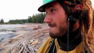 Class V Kayaking on the Slave River, Fort Smith - Northwest Territories, Canada