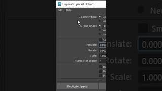 How to Use Duplicate Special in Maya!