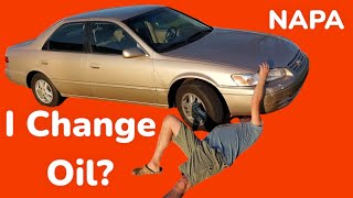 Changing the Oil in a 1997 Toyota Camry