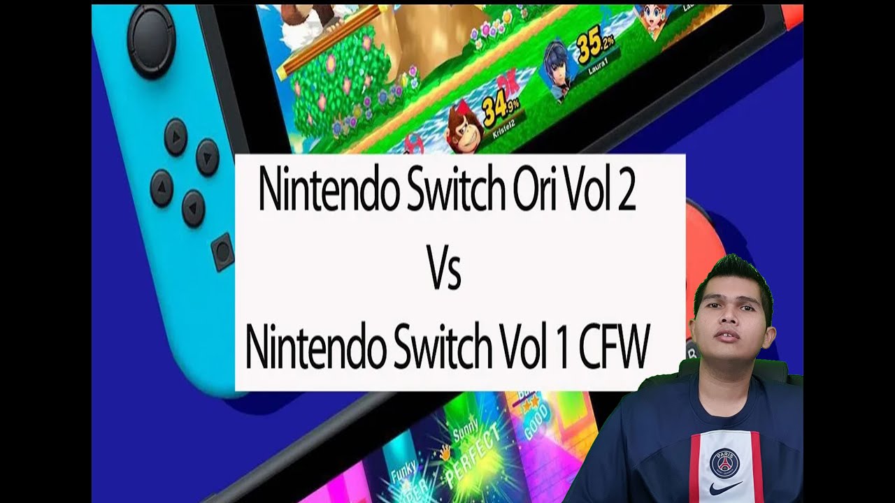 NINTENDO SWITCH 2023 ! NINTENDO SWITCH V1 CFW VS NINTENDO SWITCH V2 OFW ...