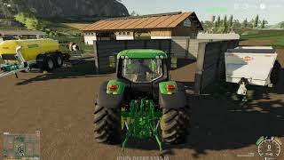 FS19 The new farm | Mowing and corn silage