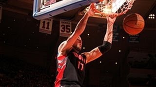 International Play of the Day: Valanciunas Fastbreak Slam