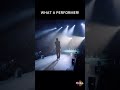 Burna boy performing in France