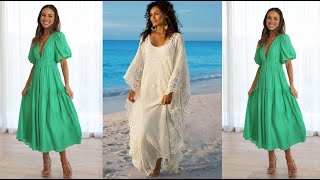 BEAUTIFUL SUMMER DRESSES💕FASHIONABLE SUMMER LOOKS💕