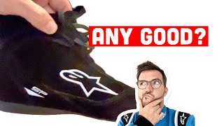 Alpinestars SP v2 karting and car race boots review PART 2