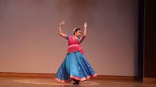 CCRT- Unity and Diversity prog.  vedanti Joshi Kathak