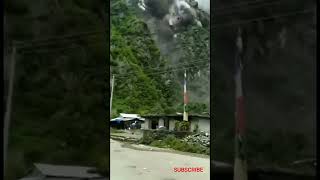 Manipur landslide mein Army camp Tabah | Live video