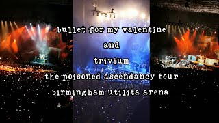 Bullet For My Valentine and Trivium LIVE @ Birmingham Poisoned Ascendancy Tour 31/01/2025