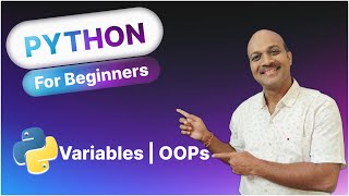 14.4 Variables | 14.OOPs | Python for beginners