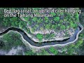 Aerial China：Red flag canal, an artificial river hanging on the Taihang Mountain紅旗渠，懸掛在太行山腰的人工天河