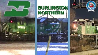 Rare Burlington Northern Visitors in Canada!