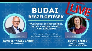 Budai beszélgetések Bolyki Lászlóval (ÉLŐ)