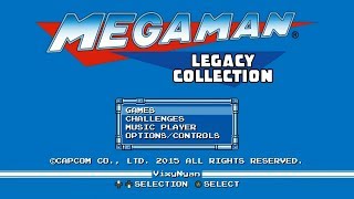 Mega Man Legacy Collection (Xbone) All 6 Games Clear~ (2015.08.25 Stream)