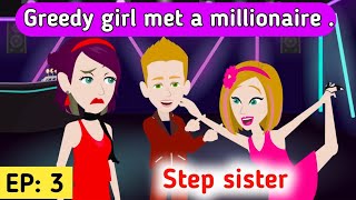 Step sister part 3 | English story | Learn English | Animated stories | Sunshine