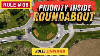 Roundabout Rules Explained | Driving Rules Germany 🇩🇪