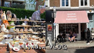 LONDON VLOG 런던 브이로그 | 토요일은~~ 노팅힐 포토벨로 마켓🔅, 하이드 파크에서 피크닉🍰(feat. 런던 최고의 당근케이크)