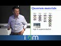 Shiwei Zhang - Auxiliary-field methods for quantum materials - IPAM at UCLA