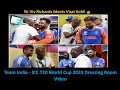 When Sir Viv Richards Meets Virat Kohli & Rohit Sharma at Indian Dressing Room | ICC T20 World Cup