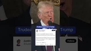 Justin Trudeau BRUTALLY responds to Trump