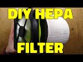 DIY cheap & quiet HEPA air cleaner