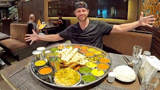 First time trying a 44+ dish Punjabi Thali with @chrismixxlewis