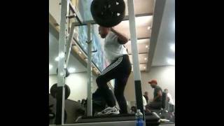 315lbs x 10 reps Step Ups.